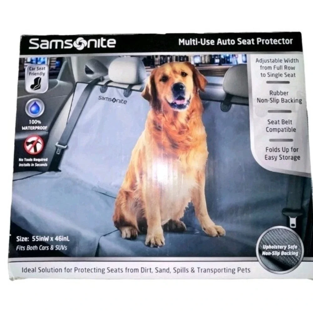 Samsonite Gray Multi-Use Car Seat Cover NWOB